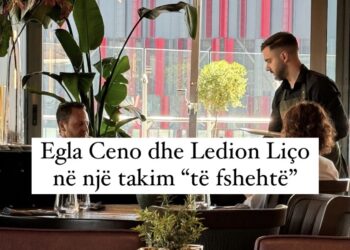 Takimi “i fshehtë”/Përballë njëri tjetrit,Ledion Liço dhe Egla Ceno