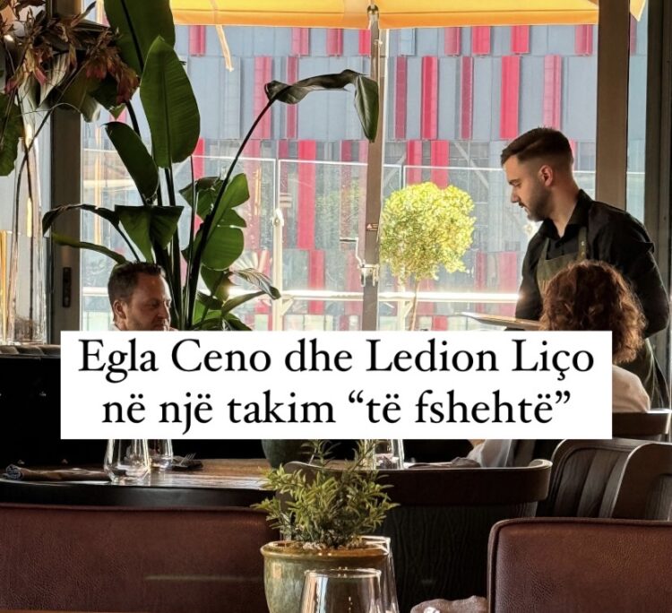 Takimi “i fshehtë”/Përballë njëri tjetrit,Ledion Liço dhe Egla Ceno