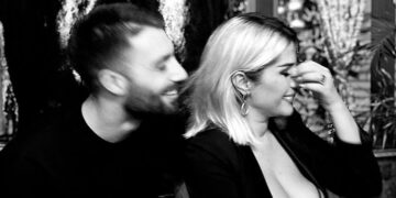 Të qeshur pranë njëri-tjetrit, Meritoni ndan foto me Ilnisën