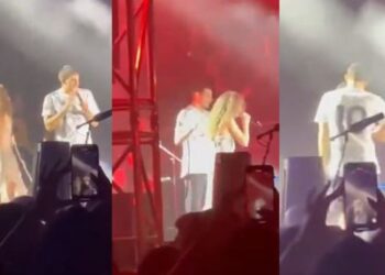 I afrohet dhe e prek, miliarderi grek ngacmon në koncert Eleni Foureiran