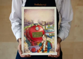 Kopertina e parë e librit të Harry Potter thyen rekordin në ankand