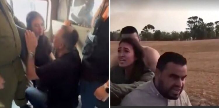 U mbajt peng në Gaza, momenti kur e reja izraelite ribashkohet me të atin