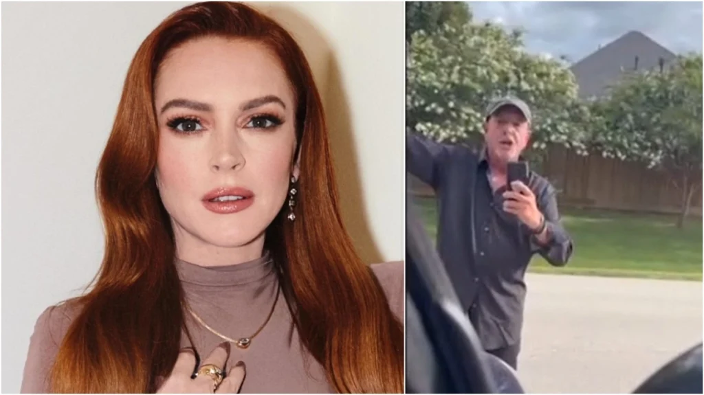 Babai i Lindsay Lohan konfliktohet me ish-bashkëshorten, video bëhet virale