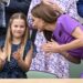 Mes betejës me kancerin, Kate Middleton merr pjesë në Wimbledon me vajzën