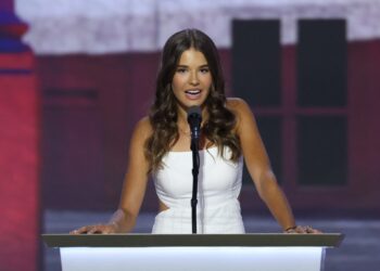 Mbesa e Trump bëhet virale me fjalimin për gjyshin e saj