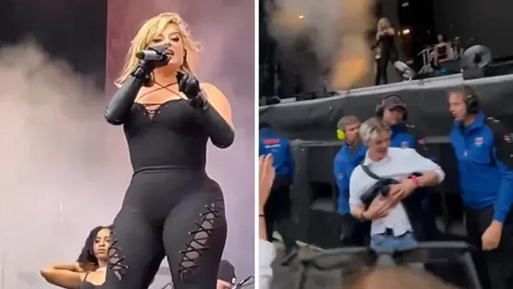 Fansi u bë gati ta godiste/ Bebe i nxjerr fytyrën para të gjithëve: Mos luaj me mua