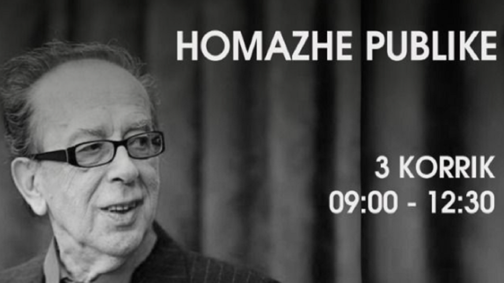 Përcillet për në banesën e fundit gjeniu i letrave shqipe, homazhet mbahen në TKOB