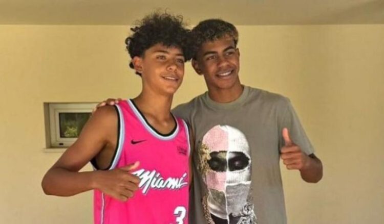 Lamine Yamal dhe djali i Ronaldos bëhen bashkë, fotoja që po qarkullon në rrjet