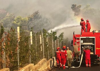 Situata e zjarreve në vend, ministria e Mbrojtjes: 11 vatra aktive