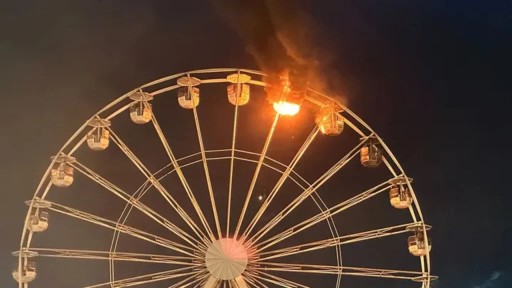 Tmerr në Gjermani! Një karusel përfshihet nga flakët, dhjetëra të plagosur