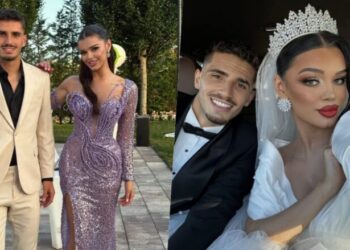 Një dasmë sportistësh: Futbollisti shqiptar i jep fund beqarisë me atleten e njohur