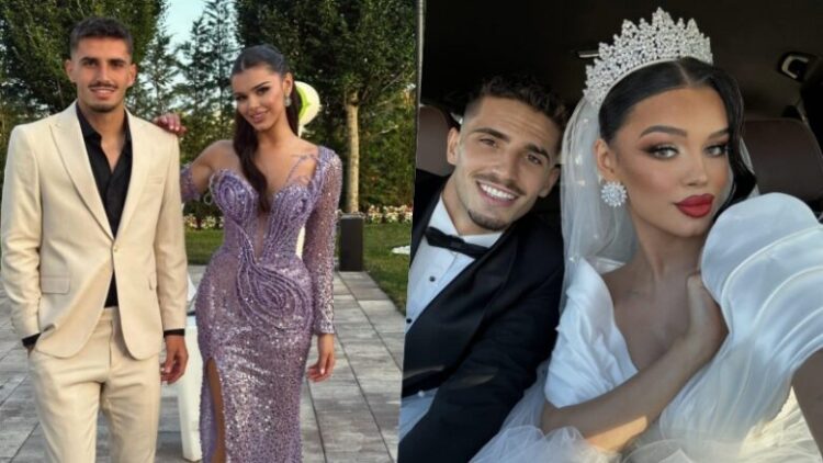 Një dasmë sportistësh: Futbollisti shqiptar i jep fund beqarisë me atleten e njohur