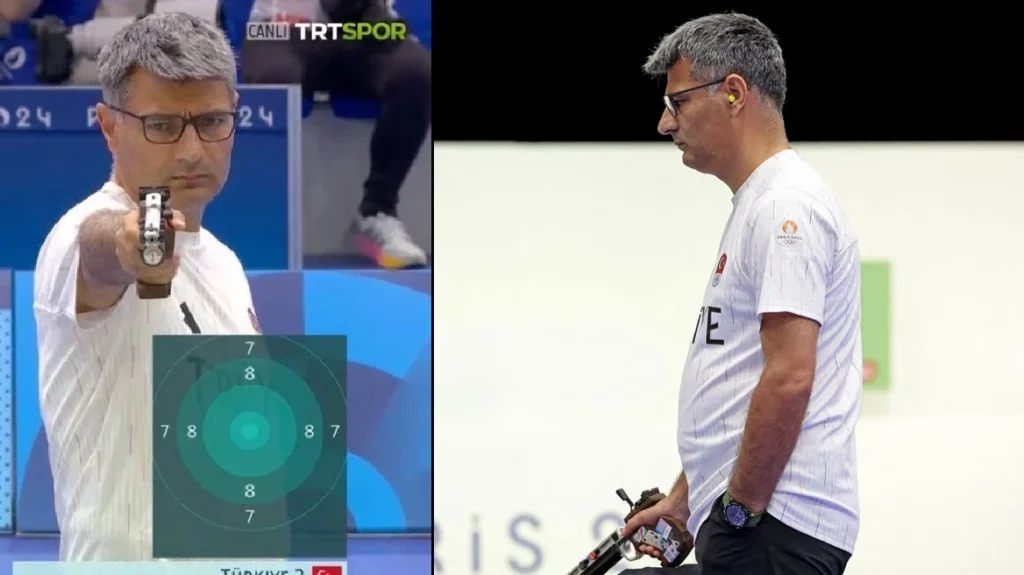 Me dorën në xhep, qitësi turk fiton medalje argjendi në Lojërat Olimpike Paris 2024