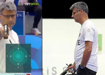 Me dorën në xhep, qitësi turk fiton medalje argjendi në Lojërat Olimpike Paris 2024