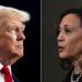 Donald Trump “puthet” me Kamala Harris, fotoja që po bën xhiron e rrjetit