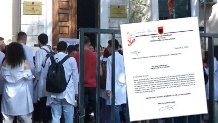 Miratohet projektligji për punën e detyruar të studentëve të mjekësisë
