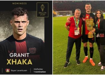 Granit Xhaka dhe familja