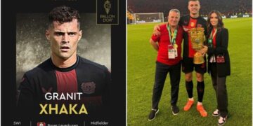 Granit Xhaka dhe familja