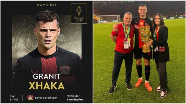 Granit Xhaka dhe familja