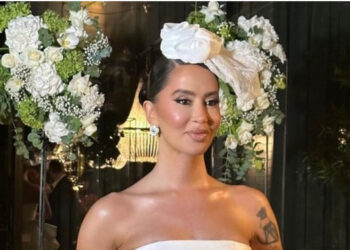 Dafina kurorëzon martesën me Kreshnik Gjergjin, shkëlqen me fustanin e nusërisë