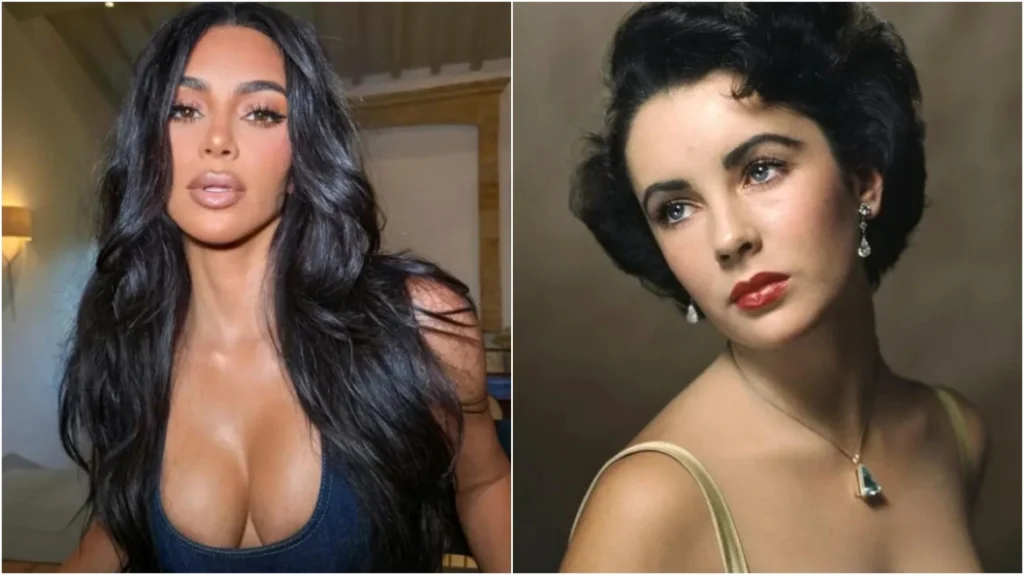 Kim Kardashian merr pjesë në dokumentarin për Elizabeth Taylor, çfarë roli ka