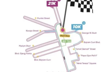 Nesër Maratona e Tiranës, njihuni me oraret dhe akset rrugore që do të bllokohen!