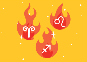 Shenjat që duket se kanë zjarr në to edhe nëse nuk i përkasin shenjave të zjarrit