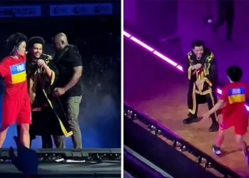 Fansi ngjitet në skenë dhe i ndërpret performancën The Weeknd