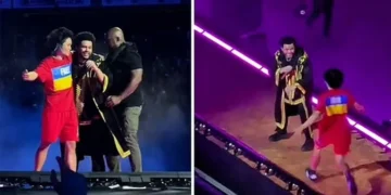 Fansi ngjitet në skenë dhe i ndërpret performancën The Weeknd