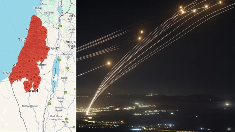 Irani nis sulmin masiv ajror në Izrael, dërgon 500 raketa