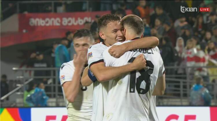 Supergoli i Asllanit! Shqipëria rikthehet te fitorja, “hakmarrje” ndaj Gjeorgjisë