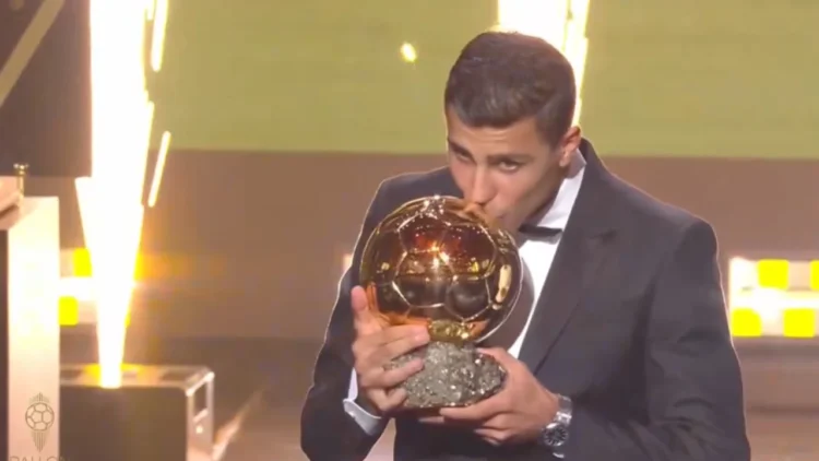 Rodri fiton Topin e Artë 2024! Mesfushori spanjoll lë pas Vinicius Junior