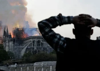 5 vite pas zjarrit hapet Notre Dame, Macron viziton katedralen e rindërtuar