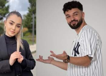 Olsi Bylyku dhe partnerja e tij e re surprizojnë Sara Gjordenin (Foto)