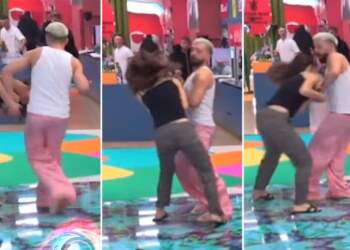 Përplasje fizike brenda ‘BBVA’! Çfarë ndodhi mes Gjestit dhe Loredanës?