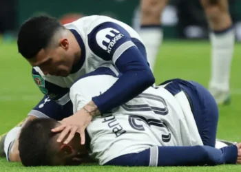 Frikë për jetën e futbollistit, lojtari i Tottenham humb ndjenjat në fushë