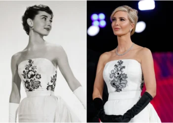 Ivanka Trump rikrijoi fustanin ikonik të Audrey Hepburn për inaugurimin e babait