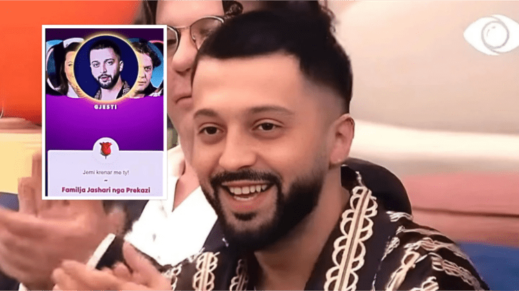 Surprizohet Gjesti, merr mesazh mbështetës nga familja Jashari