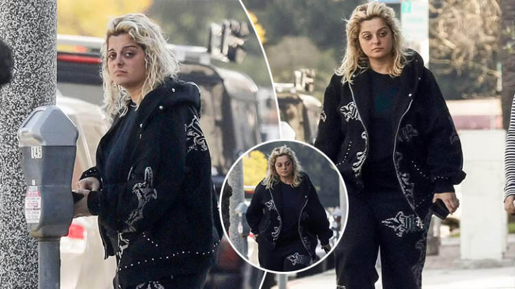 Bebe Rexha duket thuajse e panjohur pa grim rrugëve të Beverly Hills