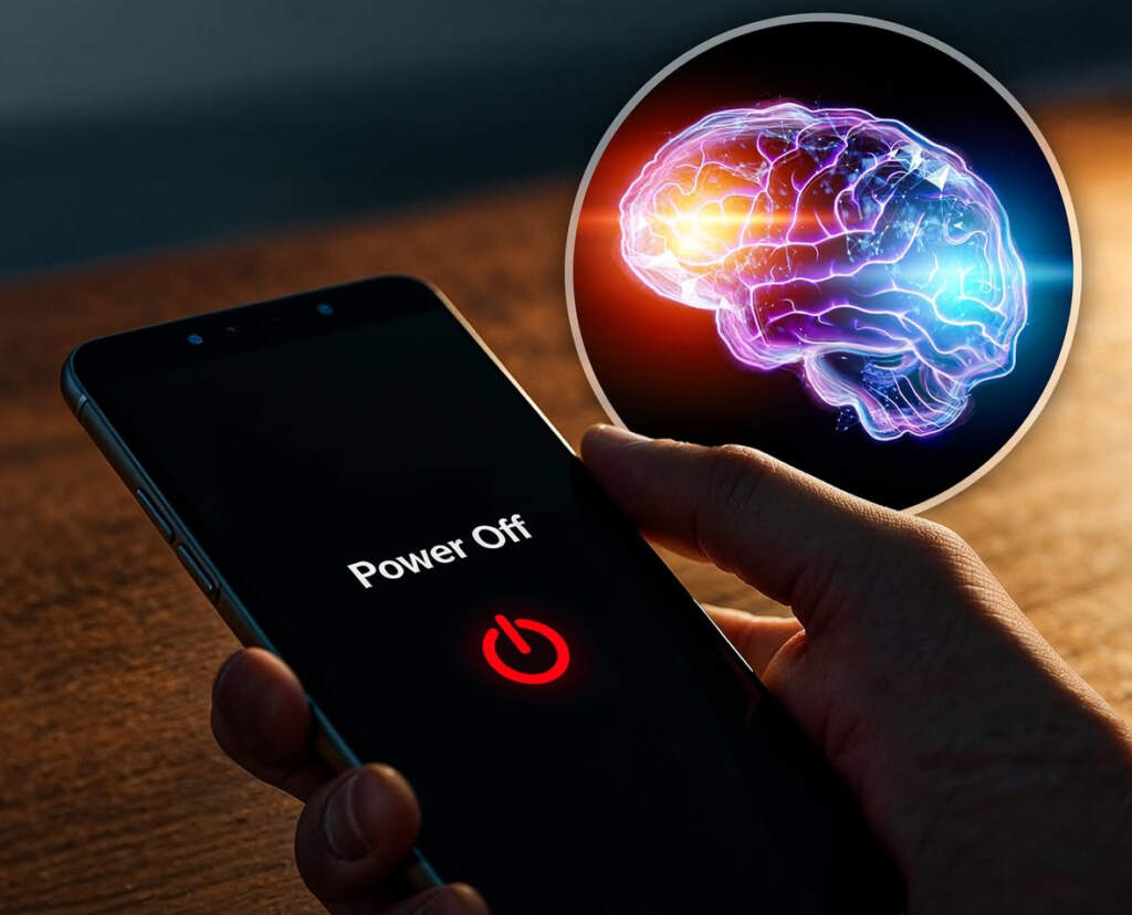 Studim: Një pauzë tre-ditore nga telefoni mund të ndryshojë aktivitetin e trurit