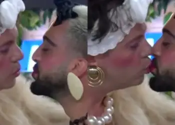 Laerti dhe Gjesti puthen në buzë, çfarë ndodhi mes banorëve brenda shtëpisë?