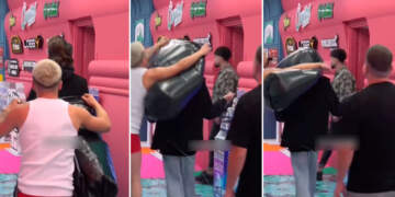 Ditë e re, ngacmime të reja! Gjesti i fut kokën në thes Vserlos