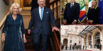 Stil dhe diplomaci: Mbretëresha Camilla dhe Mbreti Charles në Itali