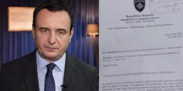 Albin Kurti jep dorëheqjen nga posti i kryeministrit