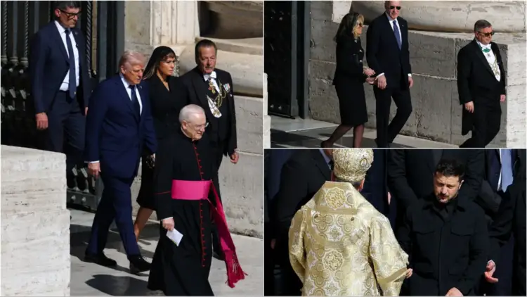 Ceremonia e Papa Françeskut: Kritika për Trump, Biden dhe Zelensky