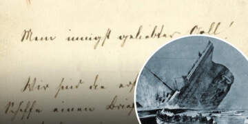 Letra e rrallë e mbijetuesit të Titanic-ut shitet për 300,000 paund në ankand