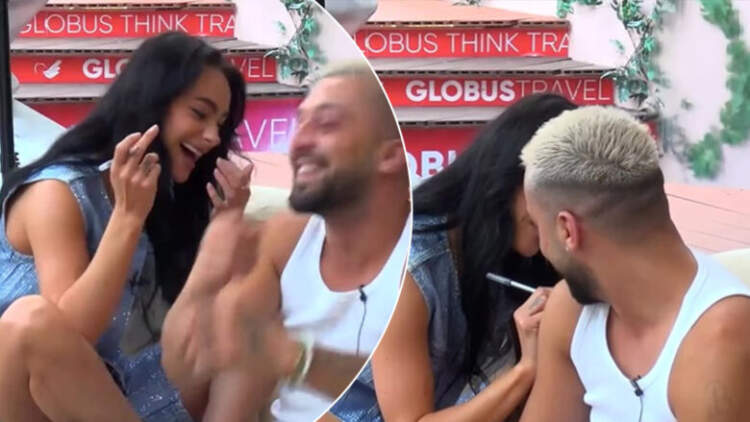 Egli i shkruan “mesazh” në krah Gjestit: Ky djalë është i martuar, më falni vajza