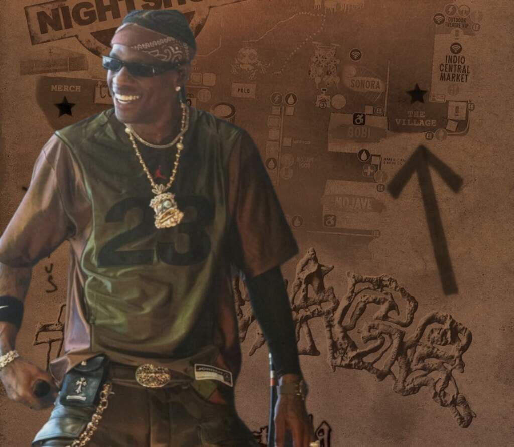 Travis Scott “pushton” Coachella-n me një prezencë të paharrueshme