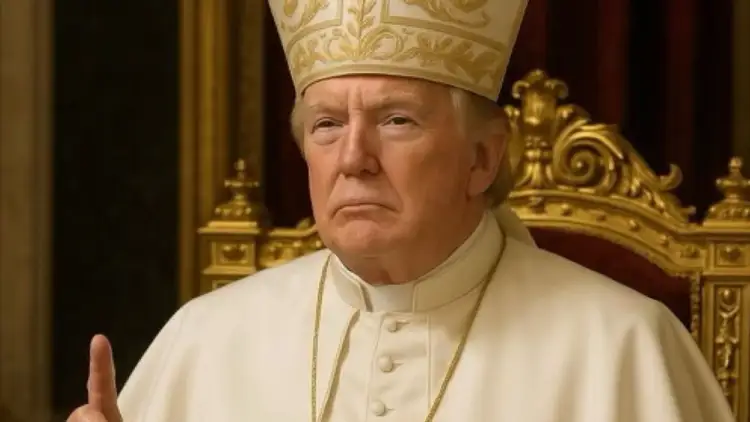 Shtëpia e Bardhë publikon foton me AI, Trump shfaqet i veshur si Papë