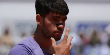 Truku i hundës i Alcaraz për të marrë frymë: a përmirësojnë shiritat performancën?